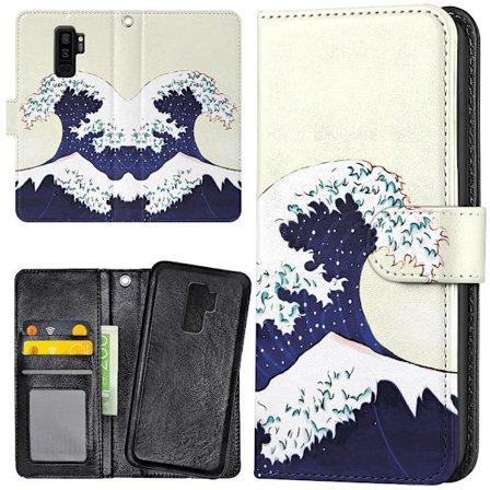 Samsung Galaxy S9 Plus - Plånboksfodral/Skal Flodvåg