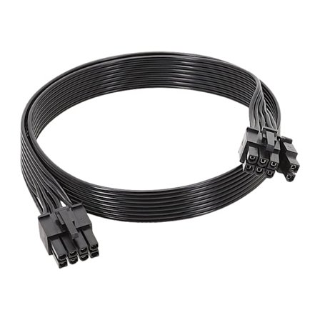 18AWG 8-ben til 6+2-ben han-kabel GPU-strømkabel til ensartet strømforsyning
