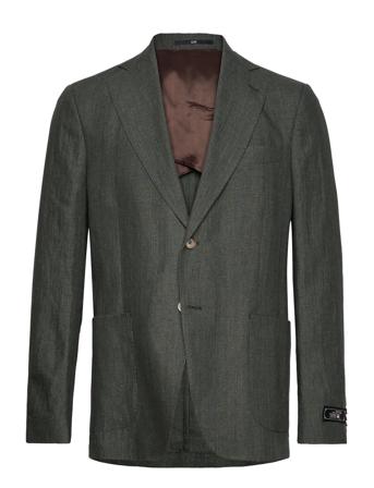 Ness Jacket Suits & Blazers Blazers Single Breasted Blazers Kakigrønn SIR Of Sweden*Betinget Tilbud