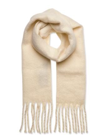 Pclysna Long Scarf Kac Pwp Accessories Scarves Winter Scarves Creme Pieces