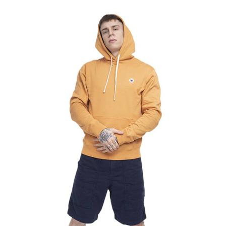 Wood Wood Bluza Ian Hoodie , Oranje , Heren , Maat: S