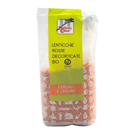 La Finestra Sul Cielo Lenticchie Rosse Decorticate Bio 500g