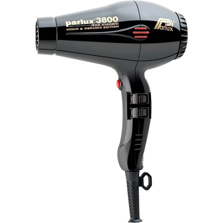 3800 Advance Light Ionic & Ceramic Svart Färg, Jonisk Och Keramisk 2100 W hårtork