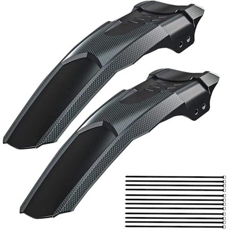 Cykelskärm, 2 st Kompatibel Fram- eller Bakskärm, Mountainbike