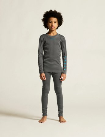 Craft Thermal Baselayer Set Jr - Grey - 110-116