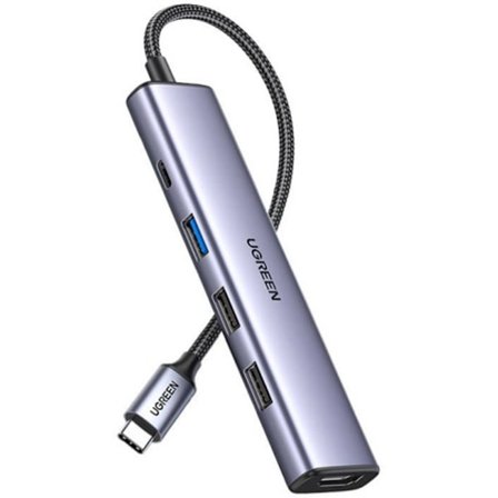UGREEN USB-C multifunktionsadapter PD till HDMI, USB-A