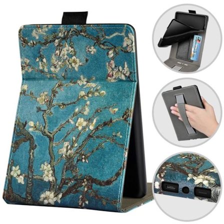 Smart Cover E-bok Leser Stativ Veske APRICOS BLOSSOM APRICOT