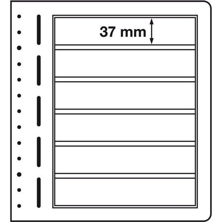 LB-blade - 6 lommer (190×37mm) - 1 stk.