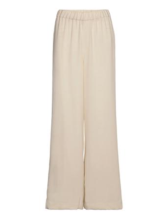 Josephine Flowy Lounge Trousers Beige Marville Road