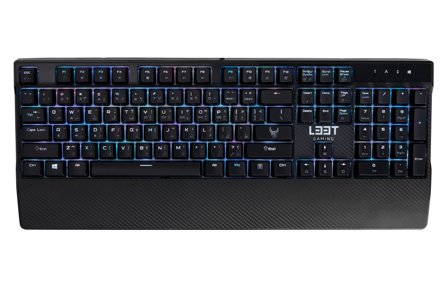 L33T MEGINGJÖRD Full Mechanical Gaming Keyboard w.RGB (AR)