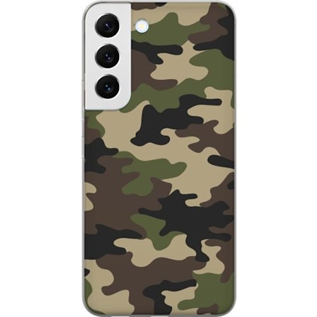 Kompatibelt Mobildeksel til Samsung Galaxy S22 5G Skog kamuflasje