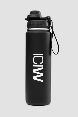 ICANIWILL - Insulated Water Bottle Black ICIW