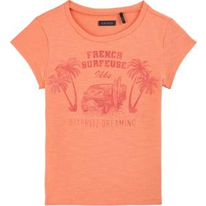 Kids - IKKS Orange Graphic T-Shirt 8 years - Tops - 8 years - Orange - Mädchen