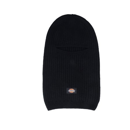 Dickies - Schwarz Balaclava Mütze - Rib Black Balaclava @ Hatstore