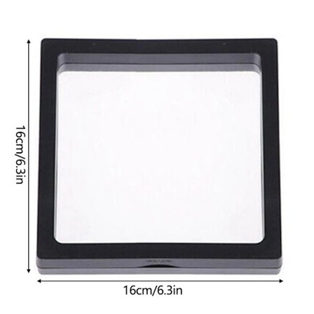 Ramme Oppbevaringsboks Bilderamme SORT 16*16CM 16*16CM