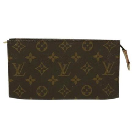 Louis Vuitton Vintage, Pre-owned Canvas pouches Bruin, Dames, Maat:ONE Size,leer