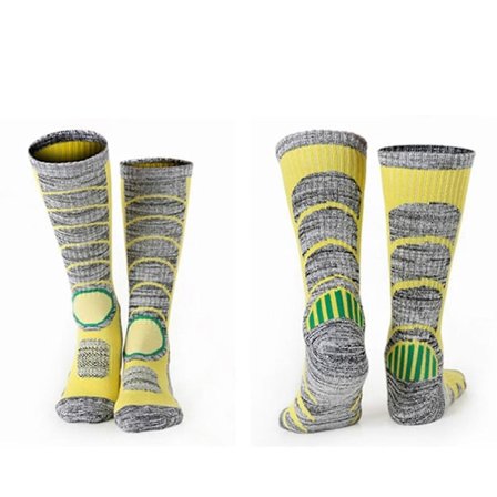 Fortykket skistrømper - Varme og åndbare kompatible med udendørs sport -Sy