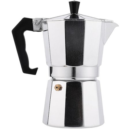Moka Pot Italiensk Kaffemaskin Aluminium Geyser Kaffetrakter Latte Komfyr Barista Tilbehør