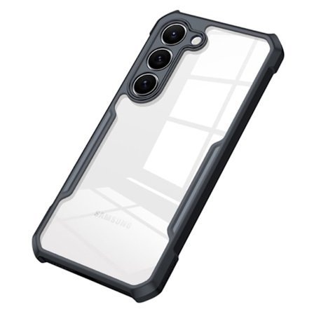 Shockproof hybrid cover for Samsung Galaxy S23 - Black