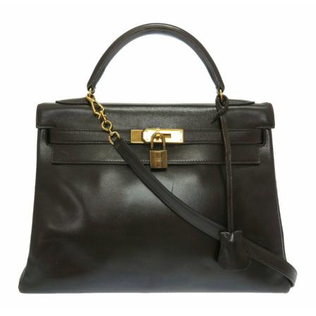Hermès Vintage HandTass , Bruin , Dames , Maat: ONE Size Vintage Tassen
