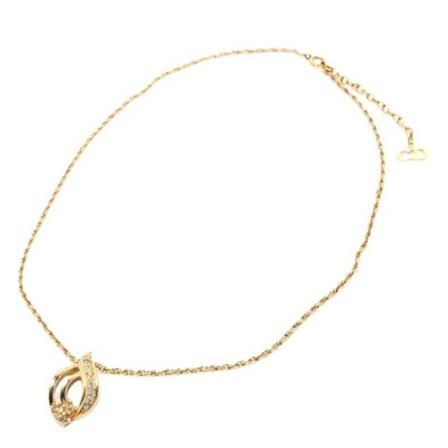 Dior Vintage - Vintage Smycken - Gul - Dam - Storlek: One Size, Dam, Storlek: ONE SIZE