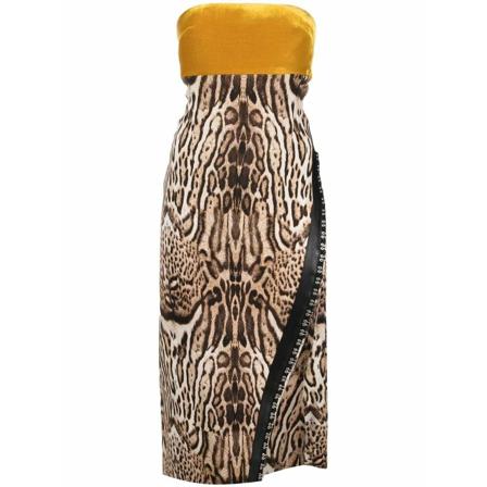 Roberto Cavalli, Summer Dresses Beżowy, Kobieta, Rozmiar: S