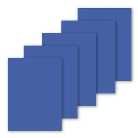 Selvklæbende reparationsplastre 5 ark Blue