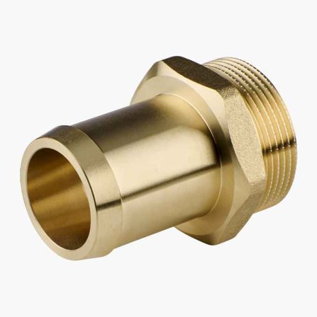 Slangnippel 1 1/2 x 1 1/2" - Biltema