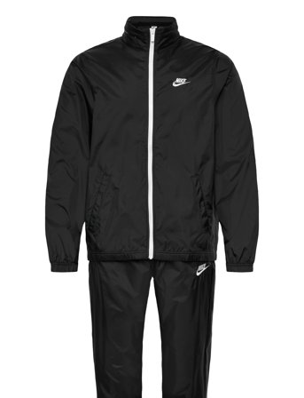 Nike Club Lined Woven Tracksuit - Black - M