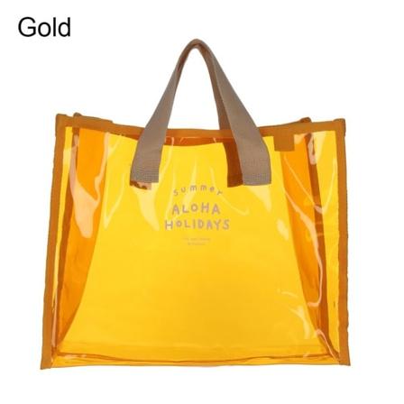 Käsilaukku Rantakassi Gold