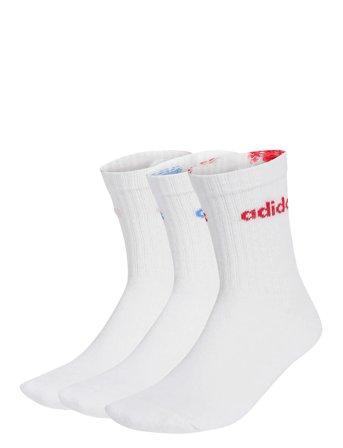 C Lin Crew 3P White Adidas Performance