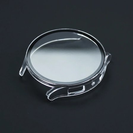 Härdat glas + Skal för Samsung Galaxy Watch 6/5/4 skydd 44mm 40mm Full PC bumper skärmskydd Galaxy Watch 7/FE Tillbehör