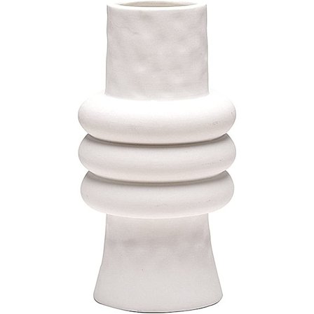 Hvid keramisk minimalistisk stil dekorativ kreativ vase