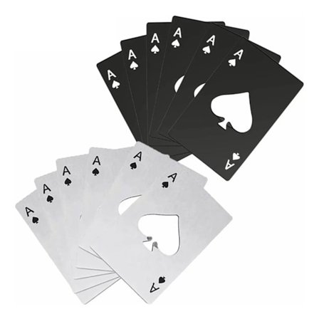 Metall Ess i Spar Flaskeåpner Bærbar Rustfritt Stål Boksåpner Verktøy