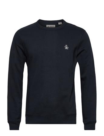 L/S Sticker Pete Fle Blue Original Penguin