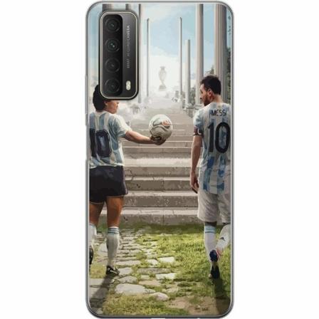 Huawei P Smart 2021 Genomskinligt Skal Messi