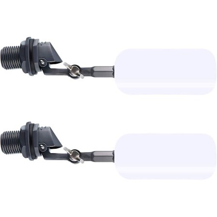 Flydeventil, 2 stk. Flydeventil, Fyld automatisk vandtrug Flydende kugleventiler med justerbar arm Afspærringsventil Automatisk påfyldning