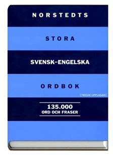 Norstedts stora svensk-engelska ordbok, ISBN: 9789172271432