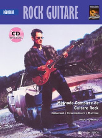 Rock guitare. Débutant. Con CD-Audio Paul Howard