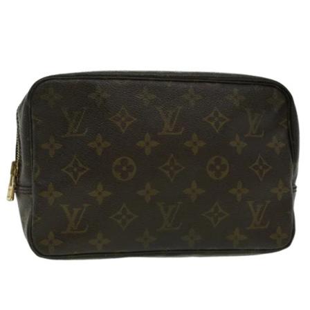 Louis Vuitton Vintage, Brown Canvas Louis Vuitton Trousse Toilette Bruin, Dames, Maat:ONE Size