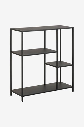 NORDFORM - Newcastle bokhylle - Svart - Bokhyller - Fra Homeroom