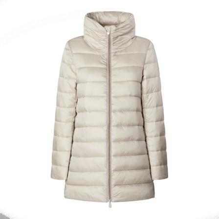Save The Duck, Coats Beige, Dames, Maat:XS