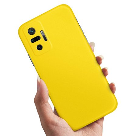 Xiaomi Redmi Note 10 Pro - Skal/Mobilskal Gul