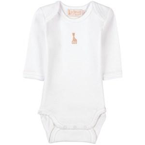 Sophie La Girafe White Giraffe Baby Body 6 Months - All in ones - 6 months - White