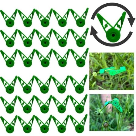 360 graders justerbare plante stamme trening klips, justerbare plante grener bender klips, justerbar plante lav grønn