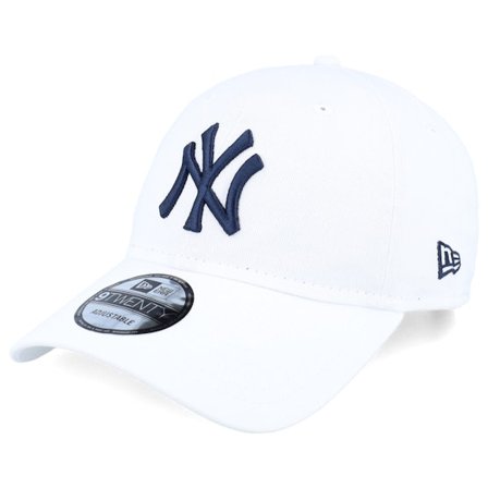 New Era - White unconstructed Gorra - New York Yankees MLB Core Classic 9TWENTY White Dad Cap @ Hatstore
