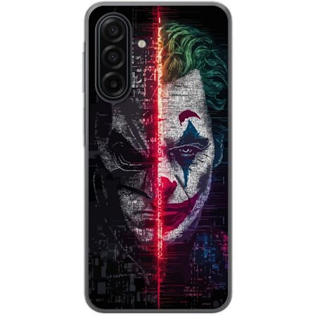 Kompatibelt Mobildeksel til Samsung Galaxy A17 5G DC Comics Batman Joker splitt ansiktet plakat Gotham skurker Dark Knight retrofilm helt mot skurk ku