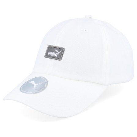 Puma - Blanc unconstructed Casquette - Essential Cap Iii White Dad Cap @ Hatstore