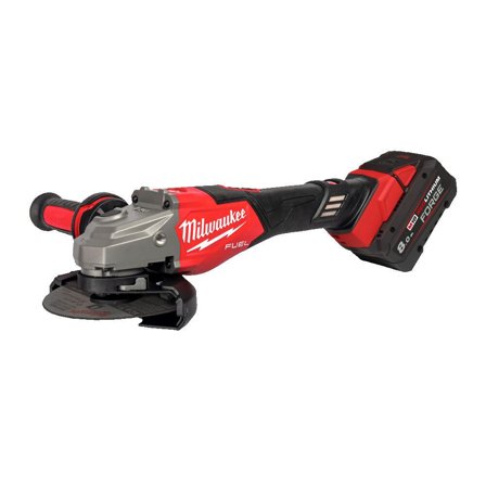 Milwaukee M18 FHSAG125XB2-802X Vinkelsliper med batteri og lader, Maskiner