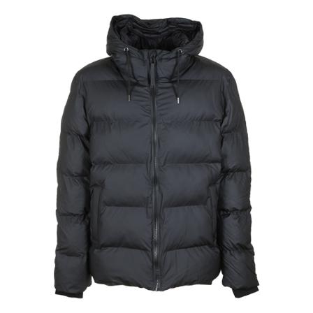 Rains, Down Jackets Zwart, Heren, Maat:L,nylon
